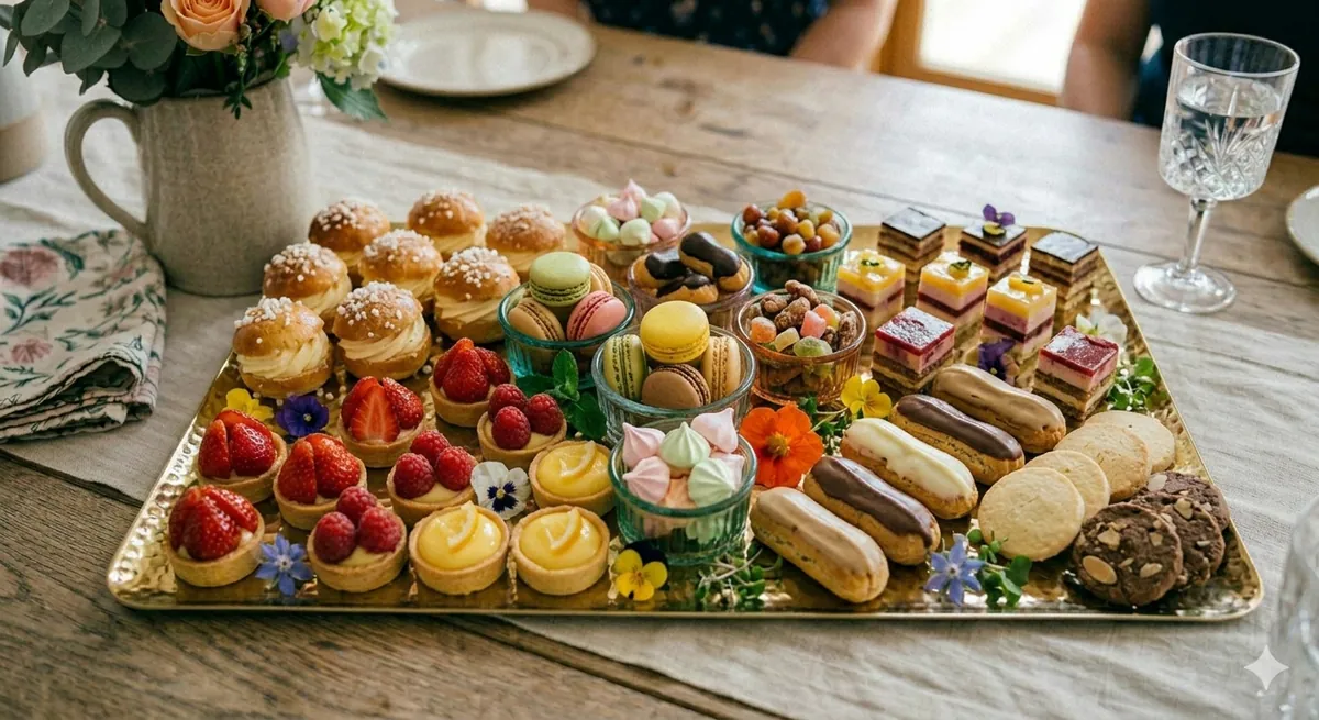 Petits fours sucres